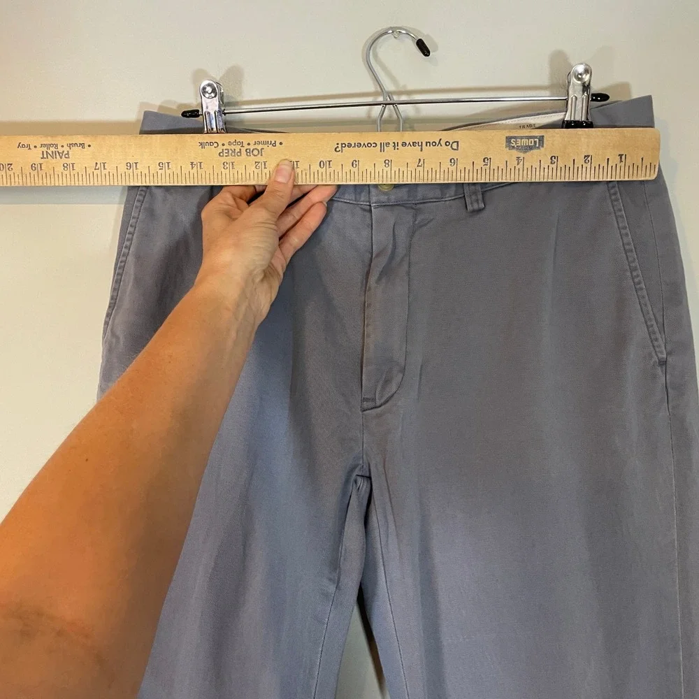 Polo Ralph Lauren Classic Fit Chino Pants Mens 32x30 Slate Blue Gray Cotton